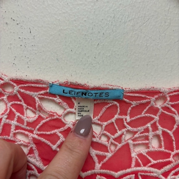 Anthropologie Leifnotes Vaoltta Semi Sheer Blouse - Picture 10 of 12